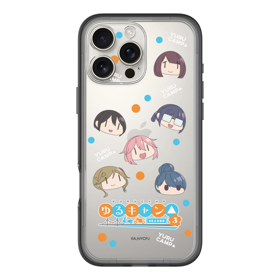 スリムプロテクションプレミアムケース［ 『ゆるキャン△ SEASON3』- SNSアイコン ］
