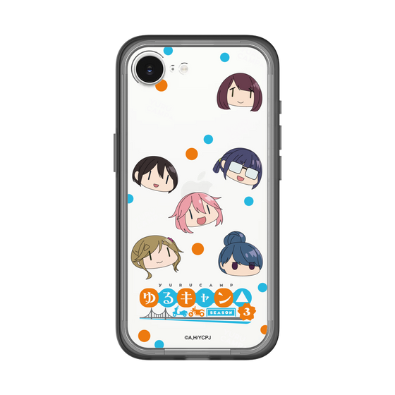 スリムプロテクションプレミアムケース［ 『ゆるキャン△ SEASON3』- SNSアイコン ］