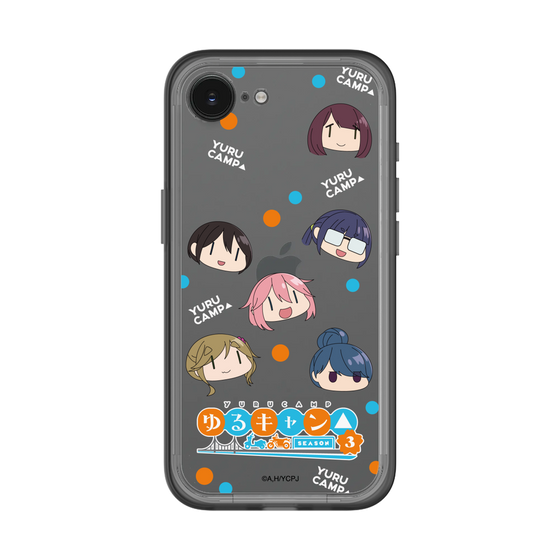 スリムプロテクションプレミアムケース［ 『ゆるキャン△ SEASON3』- SNSアイコン ］