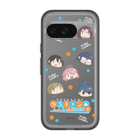 スリムプロテクションプレミアムケース［ 『ゆるキャン△ SEASON3』- SNSアイコン ］