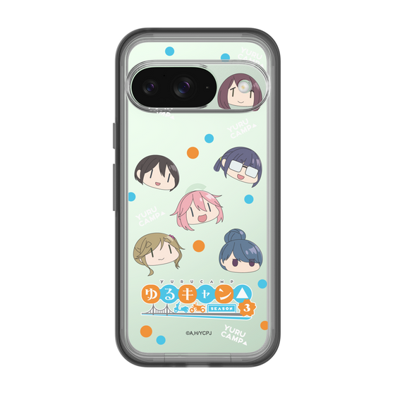 スリムプロテクションプレミアムケース［ 『ゆるキャン△ SEASON3』- SNSアイコン ］