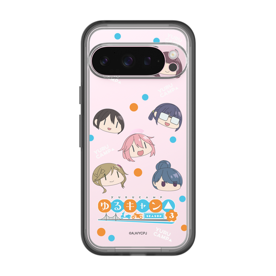スリムプロテクションプレミアムケース［ 『ゆるキャン△ SEASON3』- SNSアイコン ］