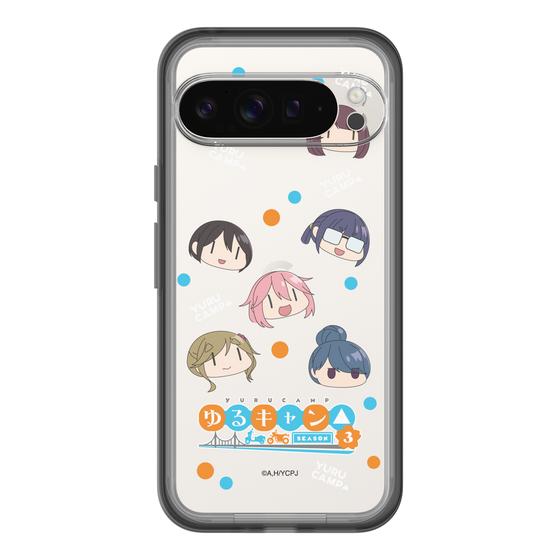 スリムプロテクションプレミアムケース［ 『ゆるキャン△ SEASON3』- SNSアイコン ］