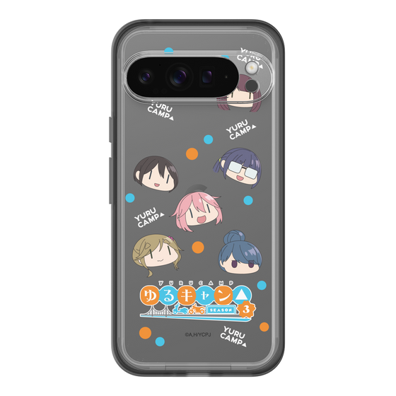 スリムプロテクションプレミアムケース［ 『ゆるキャン△ SEASON3』- SNSアイコン ］
