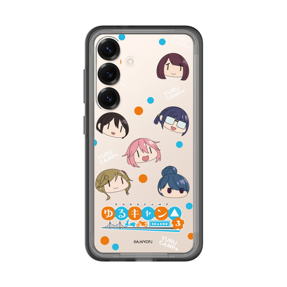 スリムプロテクションプレミアムケース［ 『ゆるキャン△ SEASON3』- SNSアイコン ］