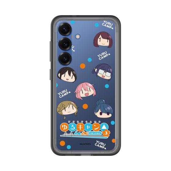 スリムプロテクションプレミアムケース［ 『ゆるキャン△ SEASON3』- SNSアイコン ］