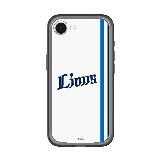 スリムプロテクションプレミアムケース［ 埼玉西武ライオンズ- ユニフォーム - ホーム ］