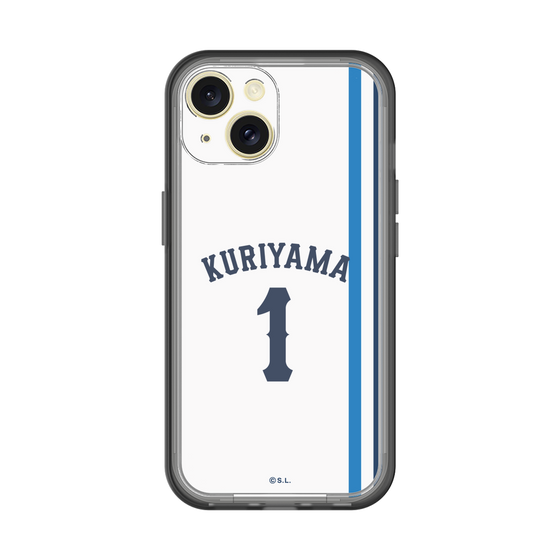 スリムプロテクションプレミアムケース［ 埼玉西武ライオンズ- #1 KURIYAMA - ホーム ］