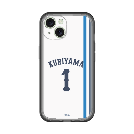 スリムプロテクションプレミアムケース［ 埼玉西武ライオンズ- #1 KURIYAMA - ホーム ］