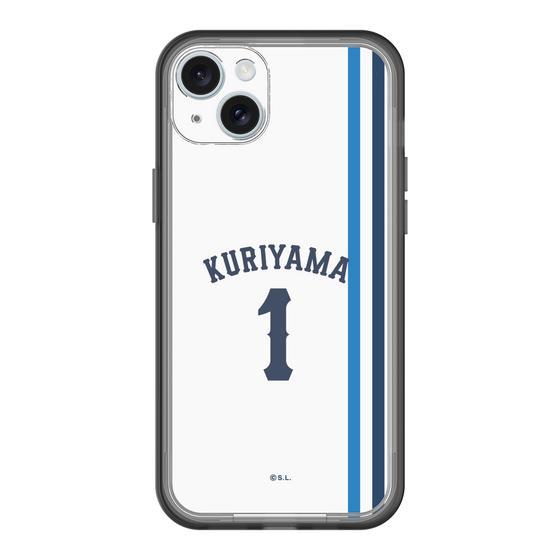 スリムプロテクションプレミアムケース［ 埼玉西武ライオンズ- #1 KURIYAMA - ホーム ］