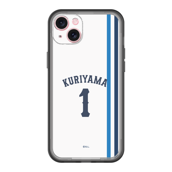 スリムプロテクションプレミアムケース［ 埼玉西武ライオンズ- #1 KURIYAMA - ホーム ］