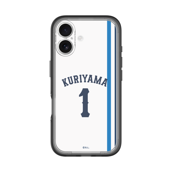 スリムプロテクションプレミアムケース［ 埼玉西武ライオンズ- #1 KURIYAMA - ホーム ］