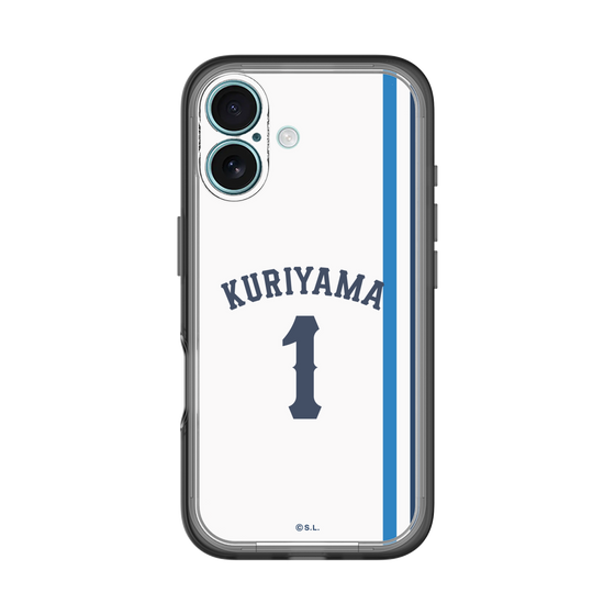 スリムプロテクションプレミアムケース［ 埼玉西武ライオンズ- #1 KURIYAMA - ホーム ］