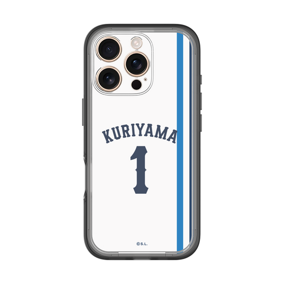 スリムプロテクションプレミアムケース［ 埼玉西武ライオンズ- #1 KURIYAMA - ホーム ］