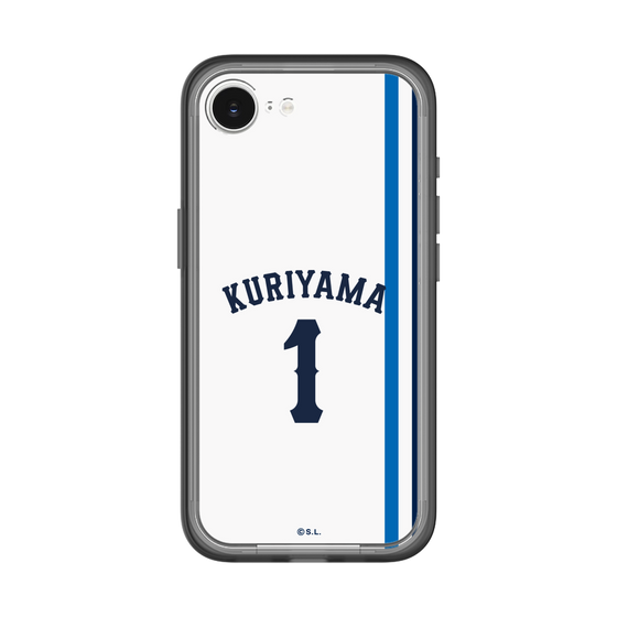 スリムプロテクションプレミアムケース［ 埼玉西武ライオンズ- #1 KURIYAMA - ホーム ］