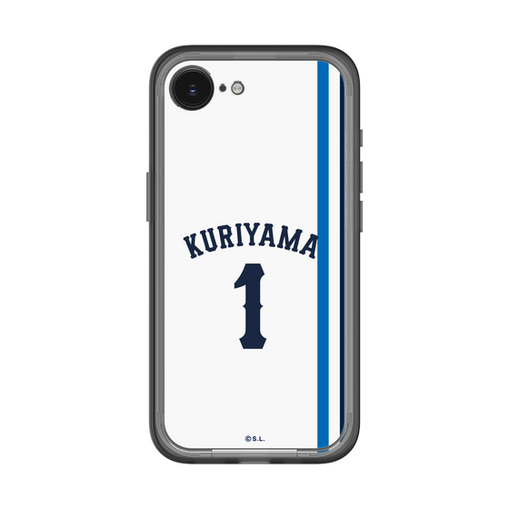 スリムプロテクションプレミアムケース［ 埼玉西武ライオンズ- #1 KURIYAMA - ホーム ］
