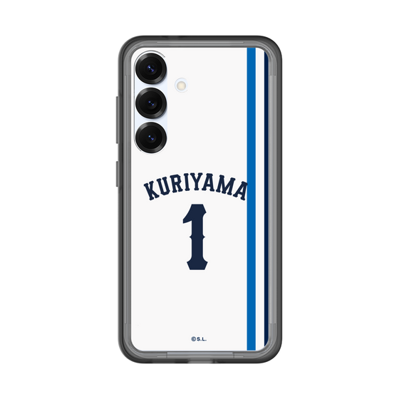 スリムプロテクションプレミアムケース［ 埼玉西武ライオンズ- #1 KURIYAMA - ホーム ］