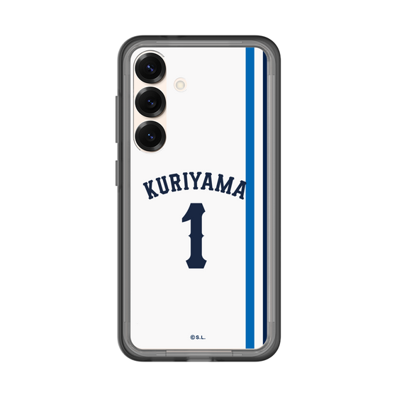 スリムプロテクションプレミアムケース［ 埼玉西武ライオンズ- #1 KURIYAMA - ホーム ］