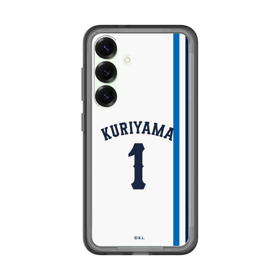 スリムプロテクションプレミアムケース［ 埼玉西武ライオンズ- #1 KURIYAMA - ホーム ］