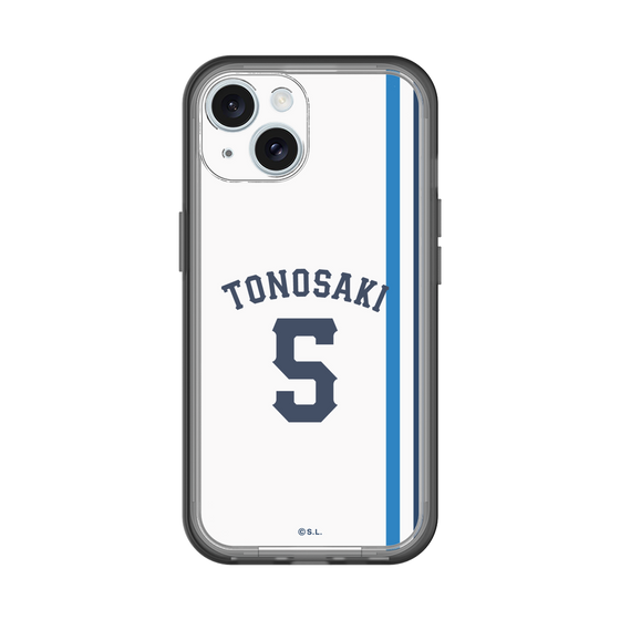 スリムプロテクションプレミアムケース［ 埼玉西武ライオンズ- #5 TONOSAKI - ホーム ］