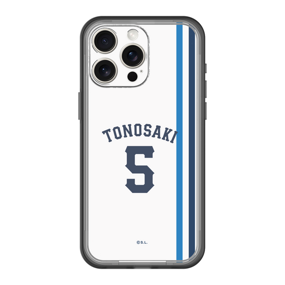 スリムプロテクションプレミアムケース［ 埼玉西武ライオンズ- #5 TONOSAKI - ホーム ］