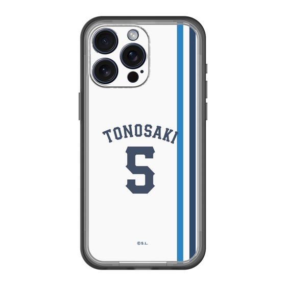 スリムプロテクションプレミアムケース［ 埼玉西武ライオンズ- #5 TONOSAKI - ホーム ］