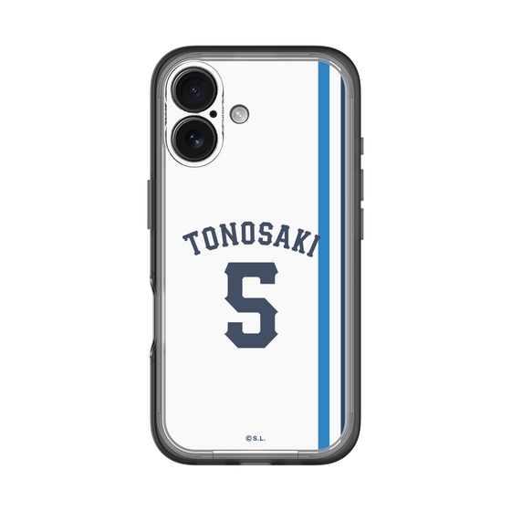 スリムプロテクションプレミアムケース［ 埼玉西武ライオンズ- #5 TONOSAKI - ホーム ］
