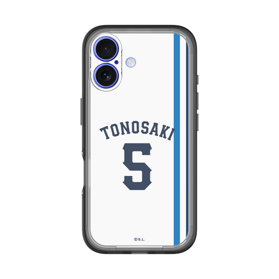スリムプロテクションプレミアムケース［ 埼玉西武ライオンズ- #5 TONOSAKI - ホーム ］