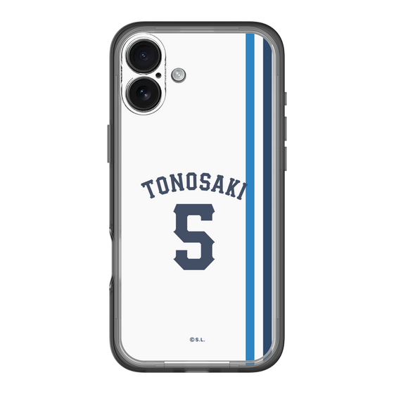 スリムプロテクションプレミアムケース［ 埼玉西武ライオンズ- #5 TONOSAKI - ホーム ］