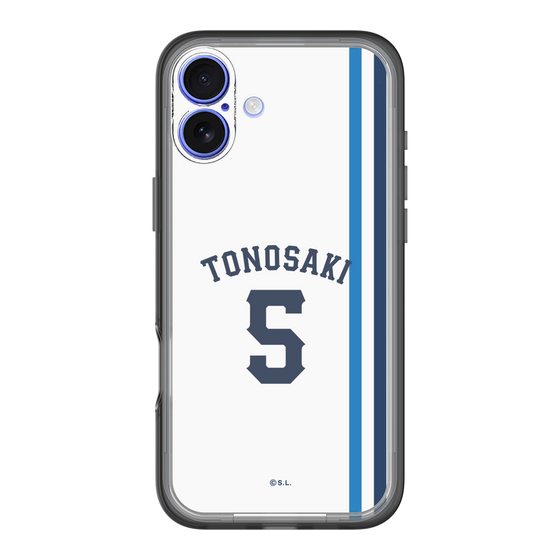 スリムプロテクションプレミアムケース［ 埼玉西武ライオンズ- #5 TONOSAKI - ホーム ］