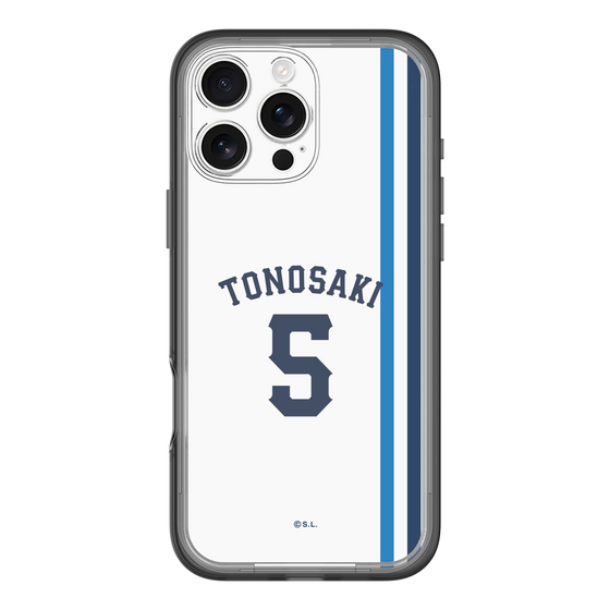 スリムプロテクションプレミアムケース［ 埼玉西武ライオンズ- #5 TONOSAKI - ホーム ］