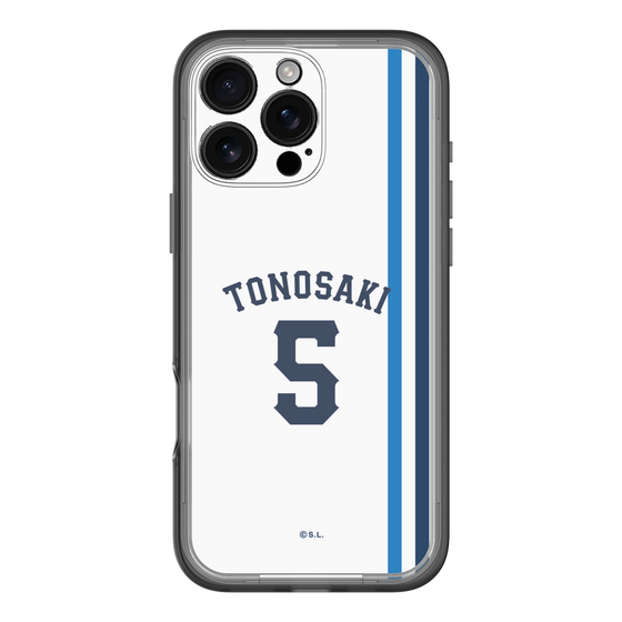 スリムプロテクションプレミアムケース［ 埼玉西武ライオンズ- #5 TONOSAKI - ホーム ］