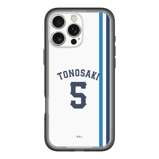 スリムプロテクションプレミアムケース［ 埼玉西武ライオンズ- #5 TONOSAKI - ホーム ］