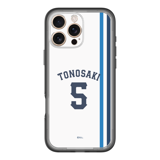 スリムプロテクションプレミアムケース［ 埼玉西武ライオンズ- #5 TONOSAKI - ホーム ］