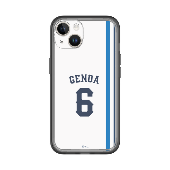 スリムプロテクションプレミアムケース［ 埼玉西武ライオンズ- #6 GENDA - ホーム ］