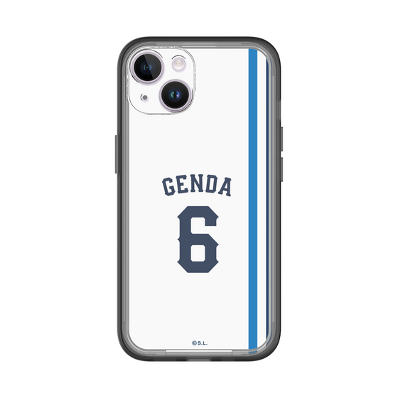 スリムプロテクションプレミアムケース［ 埼玉西武ライオンズ- #6 GENDA - ホーム ］