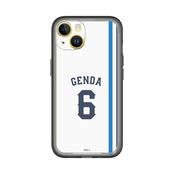 スリムプロテクションプレミアムケース［ 埼玉西武ライオンズ- #6 GENDA - ホーム ］