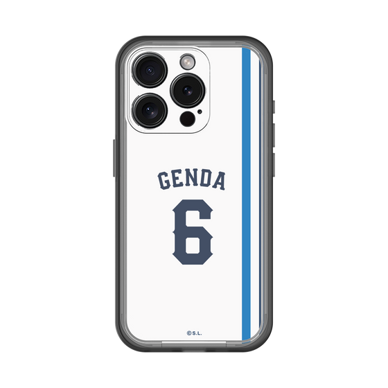 スリムプロテクションプレミアムケース［ 埼玉西武ライオンズ- #6 GENDA - ホーム ］