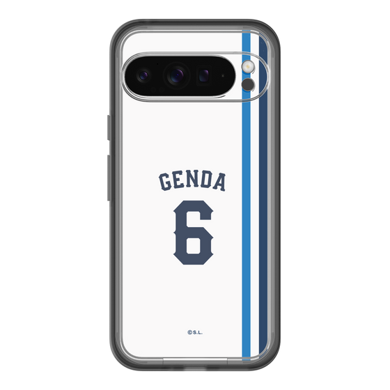 スリムプロテクションプレミアムケース［ 埼玉西武ライオンズ- #6 GENDA - ホーム ］