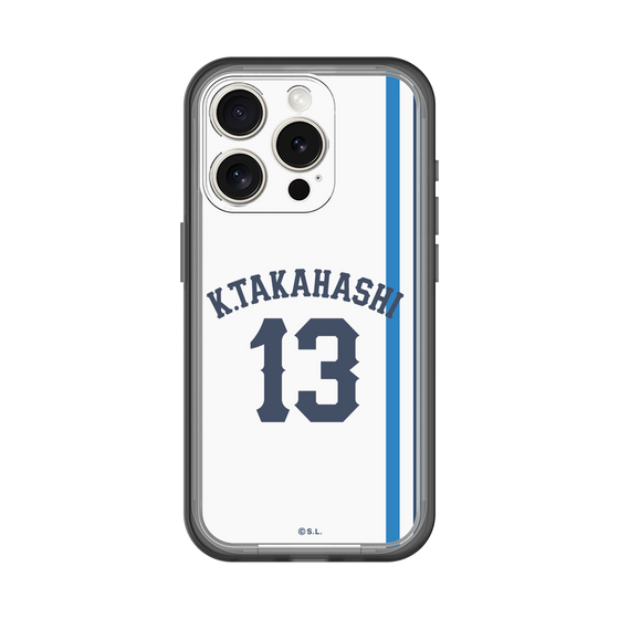 スリムプロテクションプレミアムケース［ 埼玉西武ライオンズ- #13 TAKAHASHI - ホーム ］