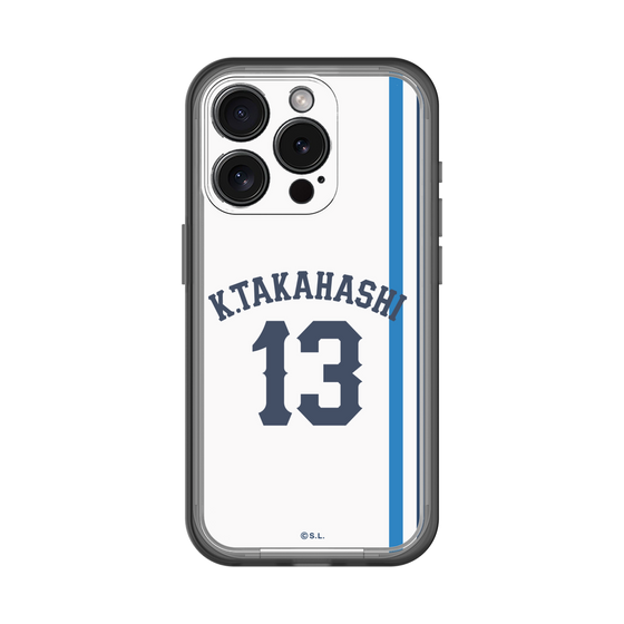 スリムプロテクションプレミアムケース［ 埼玉西武ライオンズ- #13 TAKAHASHI - ホーム ］