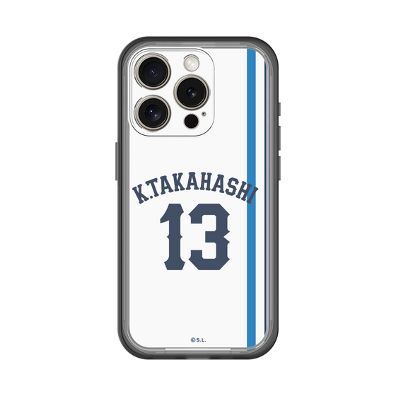 スリムプロテクションプレミアムケース［ 埼玉西武ライオンズ- #13 TAKAHASHI - ホーム ］