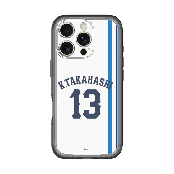 スリムプロテクションプレミアムケース［ 埼玉西武ライオンズ- #13 TAKAHASHI - ホーム ］