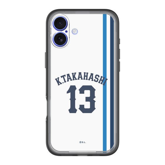スリムプロテクションプレミアムケース［ 埼玉西武ライオンズ- #13 TAKAHASHI - ホーム ］