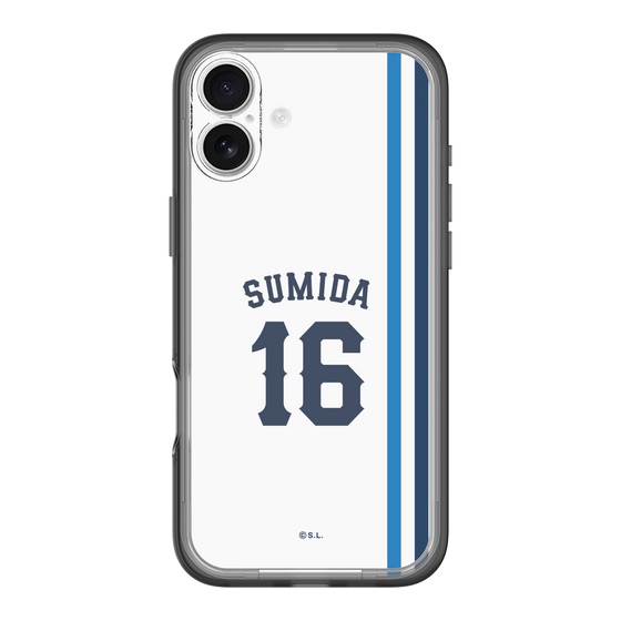 スリムプロテクションプレミアムケース［ 埼玉西武ライオンズ- #16 SUMIDA - ホーム ］