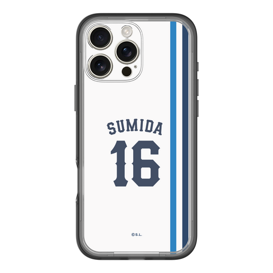 スリムプロテクションプレミアムケース［ 埼玉西武ライオンズ- #16 SUMIDA - ホーム ］