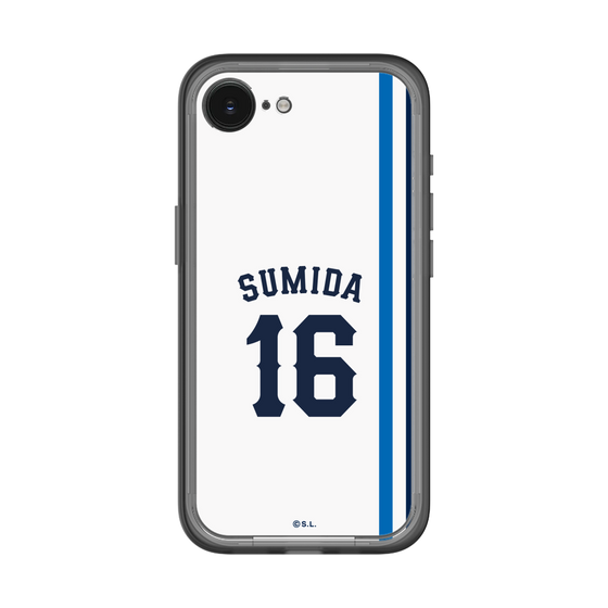 スリムプロテクションプレミアムケース［ 埼玉西武ライオンズ- #16 SUMIDA - ホーム ］