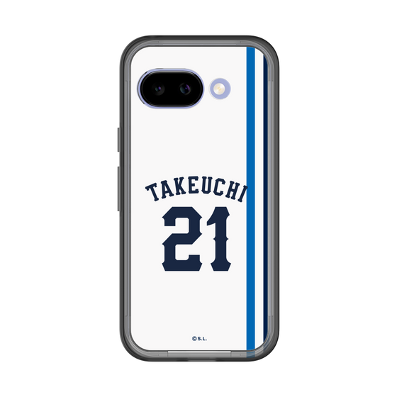 スリムプロテクションプレミアムケース［ 埼玉西武ライオンズ- #21 TAKEUCHI - ホーム ］