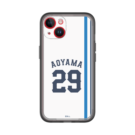 スリムプロテクションプレミアムケース［ 埼玉西武ライオンズ- #29 AOYAMA - ホーム ］