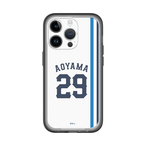 スリムプロテクションプレミアムケース［ 埼玉西武ライオンズ- #29 AOYAMA - ホーム ］